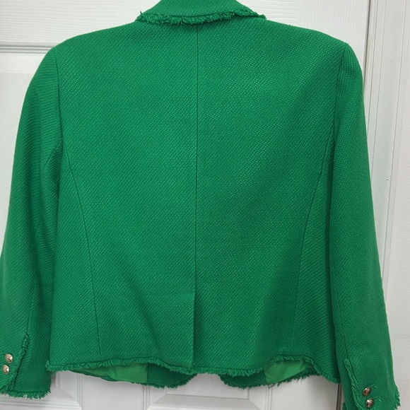 Crop Tweed Blazer - Picture 5 of 5